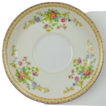 National China Japan Patricia Pattern Cup Saucer Floral Flowers 5 1/2&quot; D... - £7.99 GBP