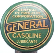 Vtg Pencil Topper General Petrolium Corporation General Gasoline &amp; Lubri... - £37.85 GBP