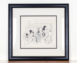 &quot;Opening Night&quot; Al Hirschfeld Signed Original Lithograph LE 97/350 - £952.13 GBP