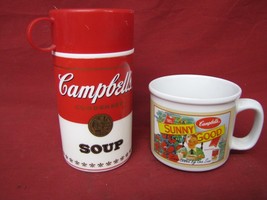 Vintage Campbell&#39;s Soup Mug and Thermos - £15.81 GBP