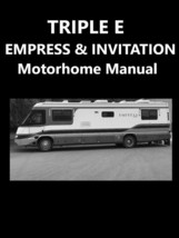 TRIPLE E EMPRESS INVITATION MOTORHOME MANUALs - 475pgs for RV Service &amp; ... - $442.71 MXN