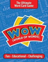 WOW—World of Words  Card Game CARD DECK U.S. GAMES - $10.88