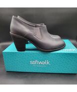 Softwalk Women's Fargo Boots Dark Grey Leather Size 10 Medium Never Worn - $34.64