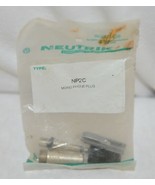 Neutrik NP2C Mono Phone Plug Quarter Inch Male 2 Pole 18AWG - £6.90 GBP