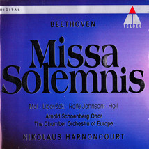 Beethoven Missa Solemnis 2 CD German Import - Nikolaus Harnoncourt - £9.59 GBP