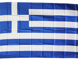 Greece - 3'X5' Polyester Flag - Lightweight Polyester, 3' x 5', Without ... - $15.60