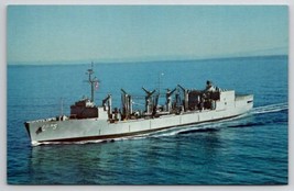 Navy Battleship USS Wabash (AOR5) Postcard C34 - £3.92 GBP