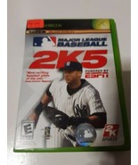 Xbox Major League Baseball 2K5 Video Game - £1.56 GBP