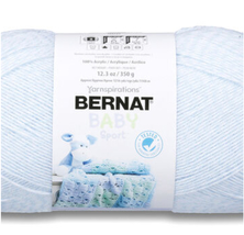 Bernat Baby Sport Yarn, Baby Blue, 10.5 Oz, 100% Acrylic, 5mm, 1,077 Yards - £11.02 GBP