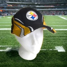 Pittsburgh Steelers Hat Baseball Cap One Size Stretch Fit Reebok Sidelin... - £7.17 GBP