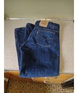 Vtg LEVIS Jeans 505 ORANGE Tab 38x30 Men’s Denim Dark Wash Reg Fit Strai... - £36.75 GBP
