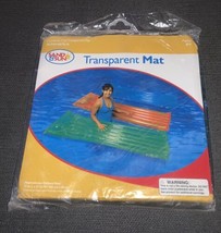 Air Mattress Heavy Duty Vinyl 72&quot; x 27&quot; Inflatable Pool Beach Float Mat BLUE(B32 - $12.91