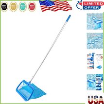 Durable Fine Mesh Pool Net with 26.4&quot;-66.5&quot; Adjustable Pole and Large Ca... - $589.73 MXN