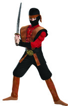 Ninja Warrior Muscle Costume, Large (10-12) - £69.31 GBP