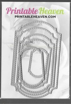 Printable Heaven. Nesting Die Set. Ref:035. Die Cutting Cardmaking Scrap... - $7.51