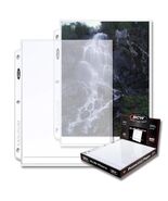 10 packs of 100 (1000) BCW 8&quot; x 10&quot; Photo 1-Pocket Pro Binder Pages - €275,15 EUR