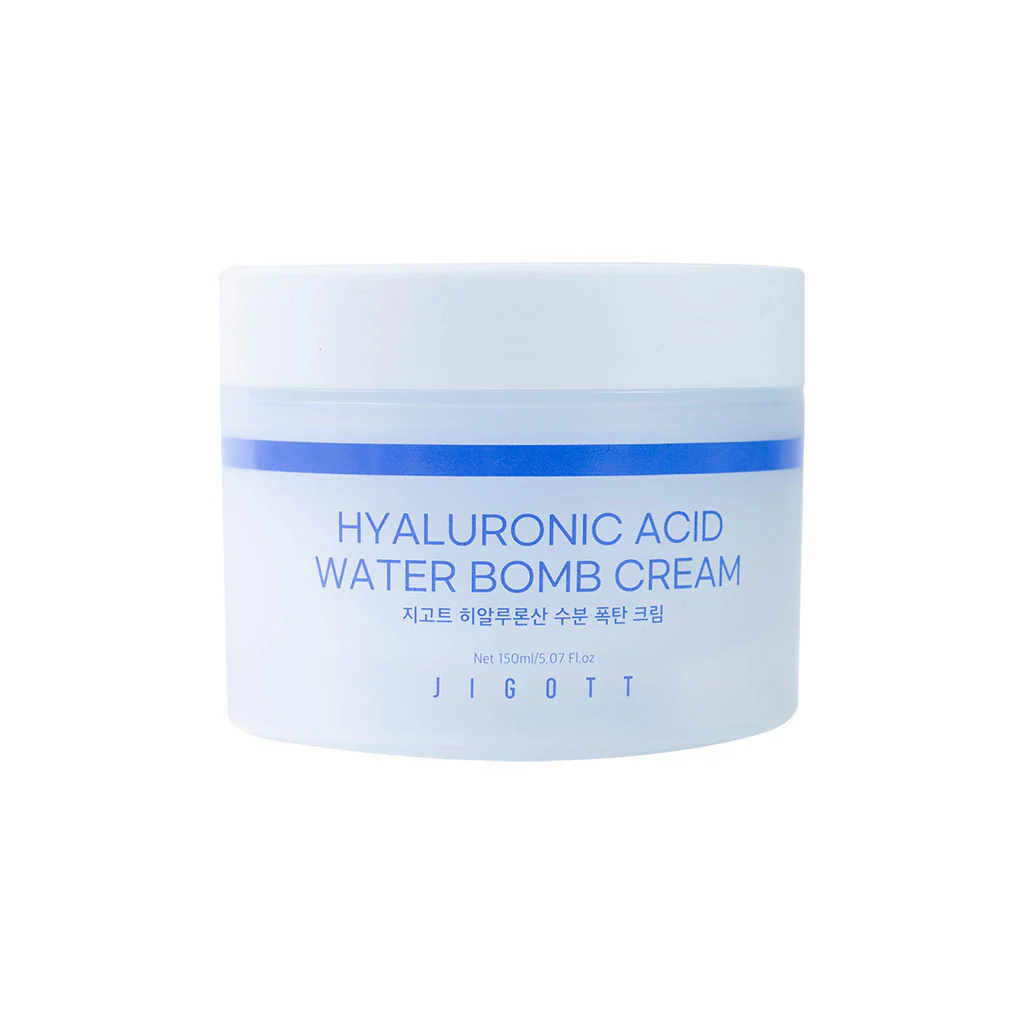 JIGOTT Hyaluronic Acid Water Bomb Cream 150ml/ 5.07fl.oz. Made In Korea - $33.99