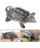 Alligator Snapping Turtle Lifelike Miniature Reptile Figurine - $9.89+