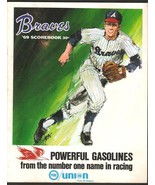 SAN FRANCISCO GIANTS ATLANTA BRAVES 1969 PROGRAM WILLIE MAYS HANK AARON ... - £10.29 GBP