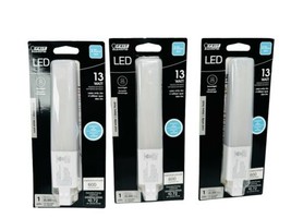 Feit Electric 2 Pin PL13 GX23 LED Bulb 6w 13w Cool White 600 Lumens *Lot Of 3* - £14.10 GBP