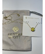Kendra Scott Softball Gold Short Pendant Necklace New✨ - $911.07 MXN