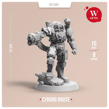 Cyborg Brute 1.0 By W Artel 28Mm Wargame Miniature - £36.17 GBP