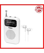 J-777 Mini AM/FM Radio with Headphone Jack - Perfect for Travel &amp; Emerge... - $551.25 MXN
