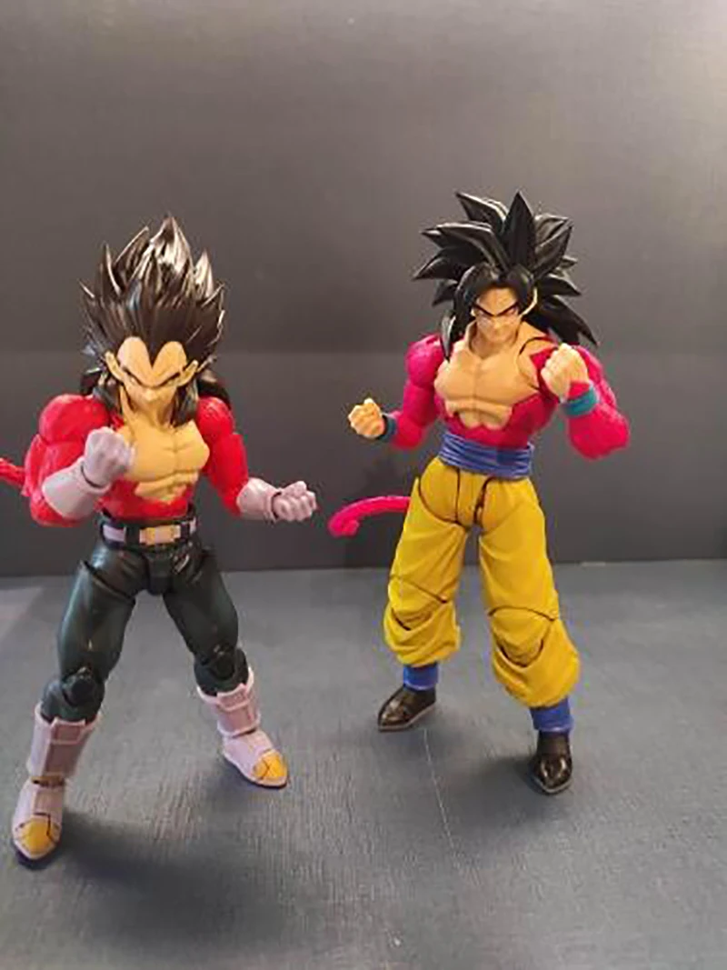 Sh figuart Dragon Ball Z Super Saiyan 4 Vegeta Goku Figure Gogeta Son
