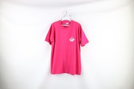 Vtg 80s Dockers x Levis Mens Large Faded Spell Out Short Sleeve T-Shirt Pink USA - £28.09 GBP