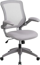 Gray Flash Furniture Office Seating, 25.25&quot;W X 24&quot;D X 37.50&quot;–42.25&quot;H. - $193.96