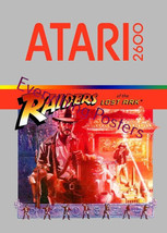 Atari 2600 Raiders Of The Lost Ark Box Art Wall Art - $10.88+