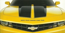 2010 Chevrolet CAMARO SYNERGY DUSK CHROMA Concepts sales brochure SEMA - £6.28 GBP
