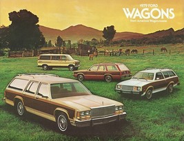 1979 Ford WAGONS brochure catalog US 79 FAIRMONT PINTO COUNTRY SQUIRE CLUB - $8.00
