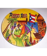 #2 Puerto Rico Ceramic Paraglazed With Frog Display Wall Plate - $20.73