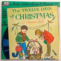 The Twelve Days Of Christmas 7&#39; Vinyl Record / 24 Page Read Along Book, ... - $12.95