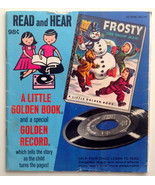 Frosty the Snoman 7&#39; Vinyl Record / 24 Page Book, Golden - 00179, 1951 - £11.85 GBP