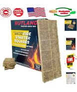 Safe Lite Fire Starter Squares - 144 Eco-Friendly Squares for Camping &amp; ... - $69.92 CAD