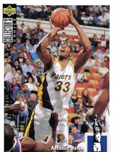 1994-1995 Upper Deck Collector&#39;s Choice Card Antonio Davis #233 Indiana Pacers - £1.57 GBP