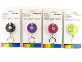 Polaroid Led Push Button Disc Key Chain Flashlight (31004) - £5.53 GBP