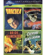 CLASSIC MONSTERS spotlight coll. (dvd) *NEW* Dracula, Frankenstein, Crea... - £19.51 GBP