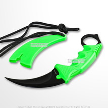 CS Go Counter Strike Doppler Combat Karambit Neck Knife Zombie Claw Fixed Blade - £9.48 GBP