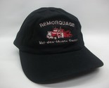 Remorquage French Francais Hat Val-Des-Monts Black Strapback Baseball Cap - $19.99
