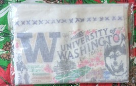 New catstudio University of Washington Dish Bar Towel Embroidered Collegiate NIP - £16.86 GBP