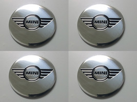 Mini 12 - Set of 4 Metal Stickers for Wheel Center Caps Logo Badges Rims  - £20.07 GBP+