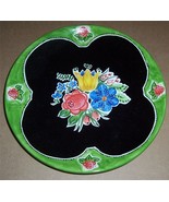 2001 CBK Ltd., L.L.C Hand Painted Flower Designed Side Plate by S. Pinfog - $61.02