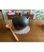 Handmade Black Clay Pot for Cooking  Traditional Earthenware Pot  100%... - $2,000.94 MXN+