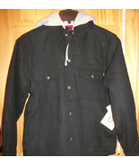 Fashion Gift Men Clothes Medium Craftsman Hood Duck Shirt Jacket Black W... - £66.83 GBP