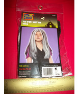 Silver Witch Wig Girl Accessory Prop Hallloween Costume Hairdo Fashion H... - $141.61 MXN