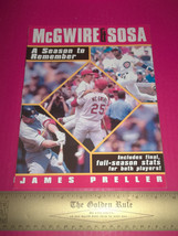 Major League Baseball Picture Book Read McGwire &amp; Sosa Paperback Story M... - £4.44 GBP