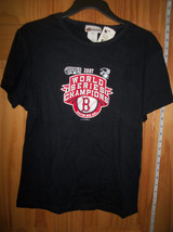 Major League Baseball Women Clothes XL Boston Red Sox Lady Sluggers Shirt 2007 - $18.99